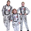 Carnival Silver Astronaut Cosplay Jumpsuit